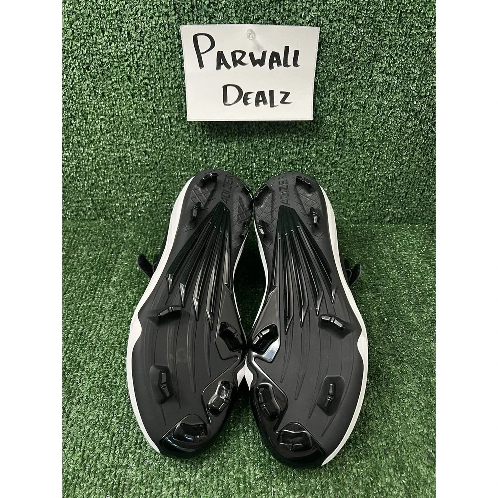 Adidas Forum TPU Baseball Cleats BSB Black White Men's Size 11 JR9614
